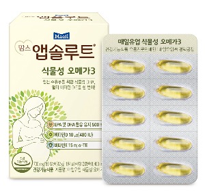 [매일유업] 맘스앱솔루트 식물성 오메가3 60캡슐